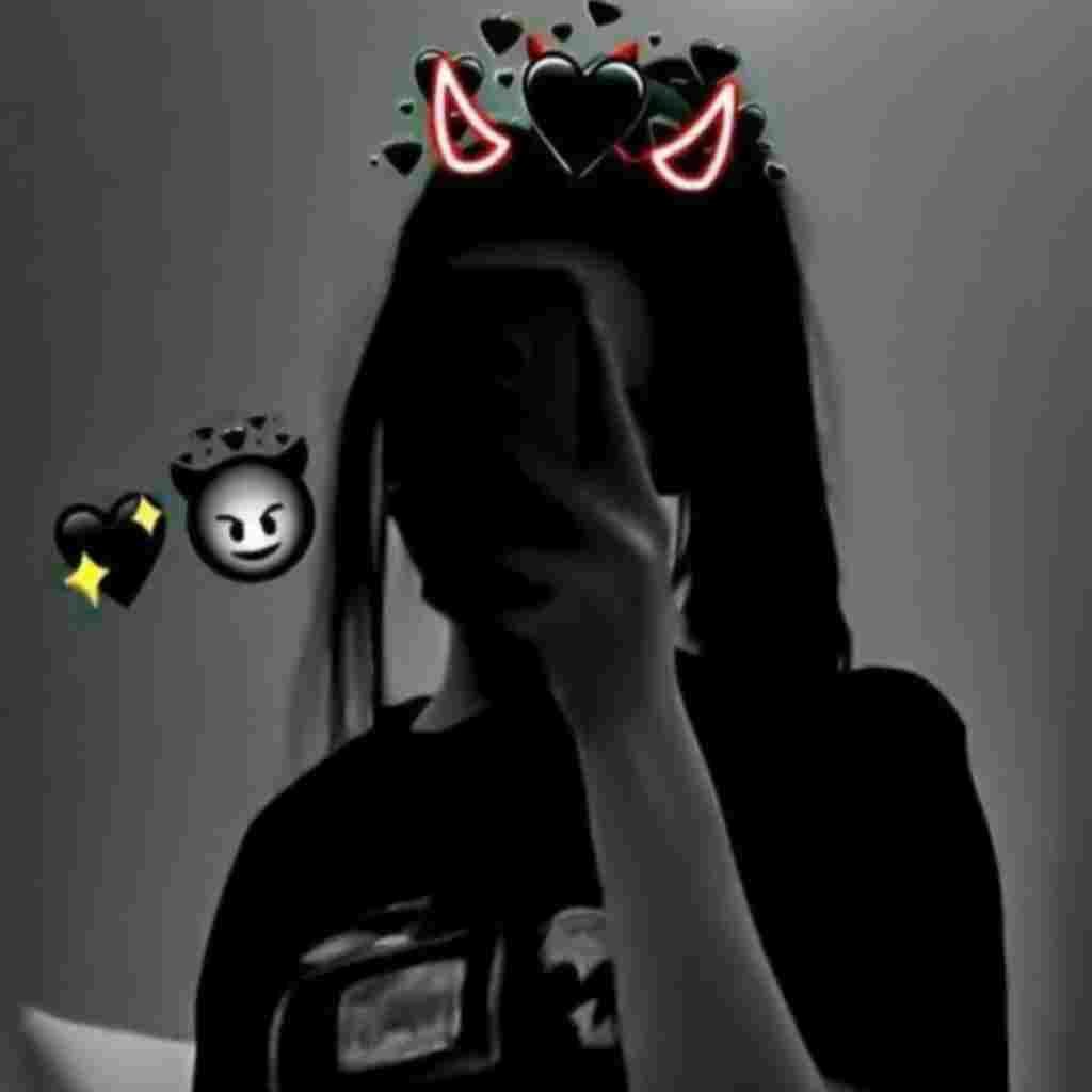 Insta DP For Girls Black