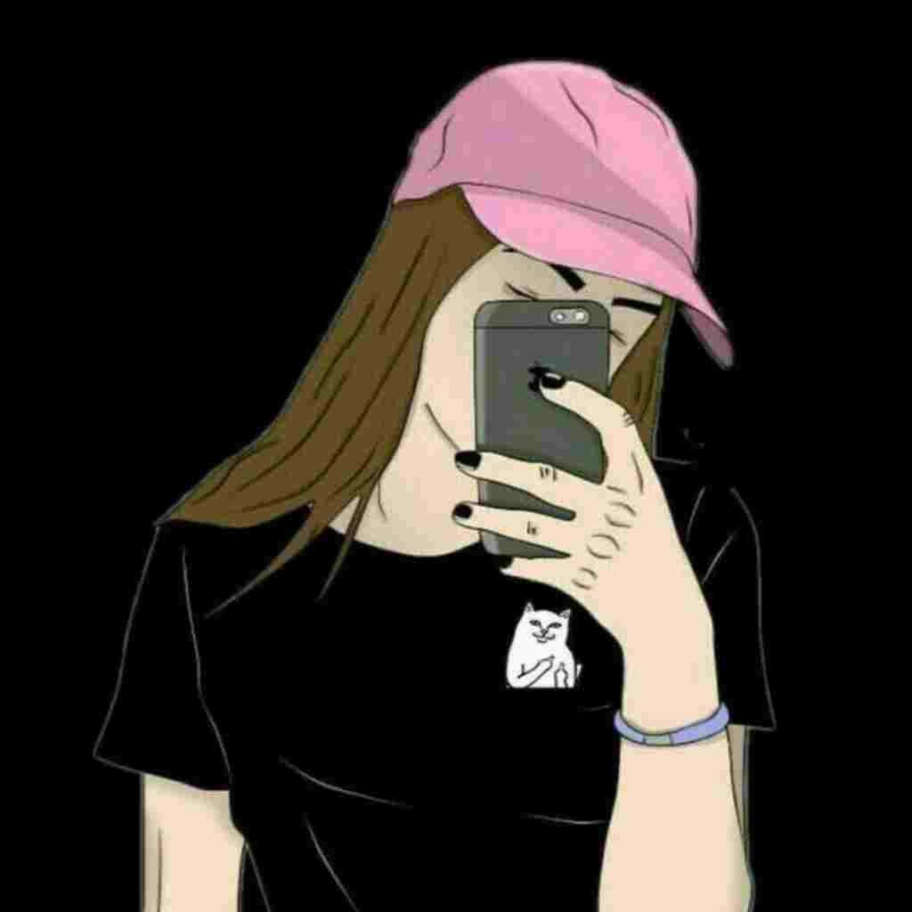 Insta DP For Girls Black