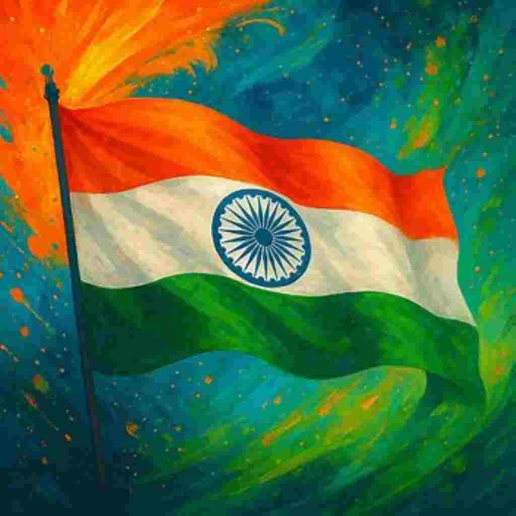 Beautiful Indian Flag DP