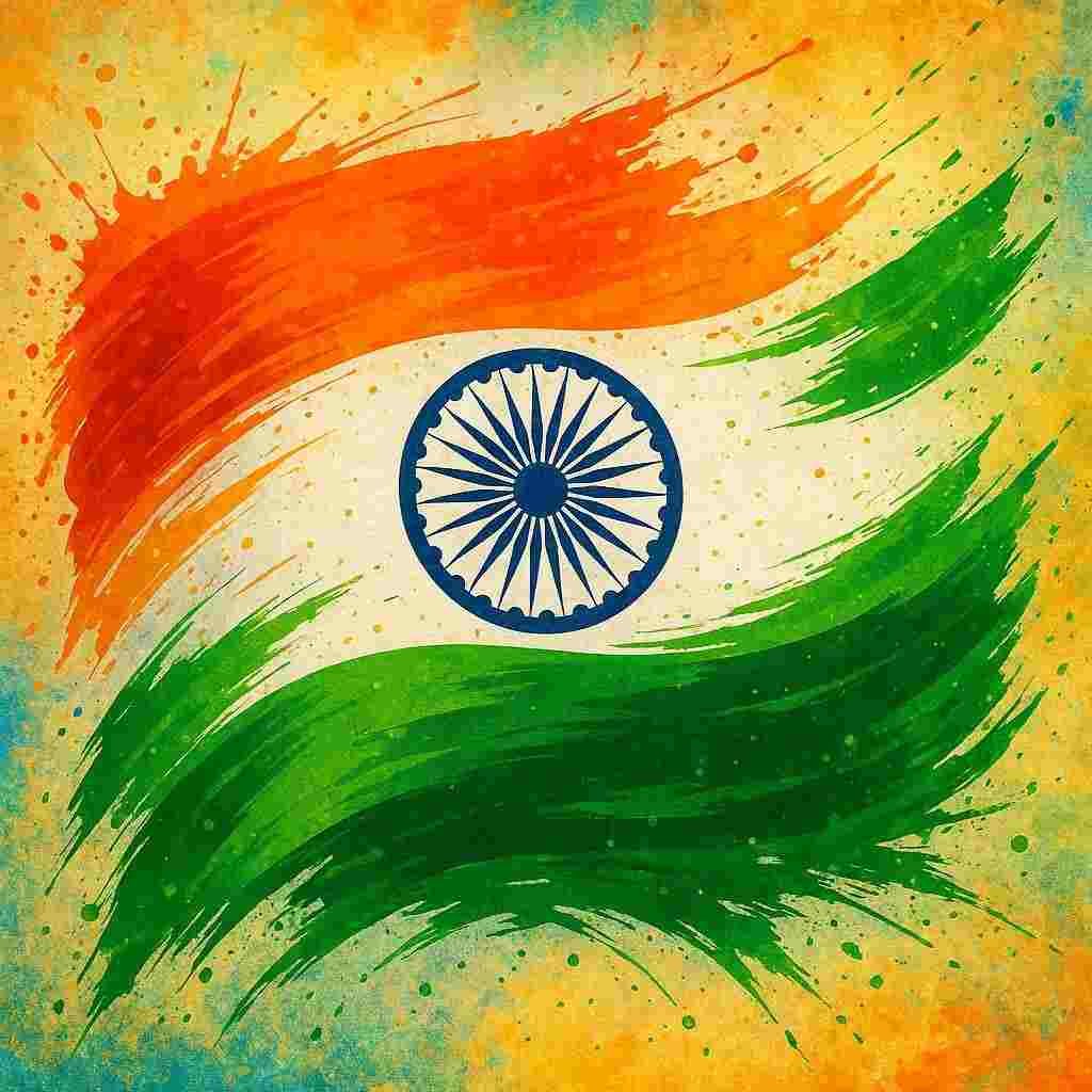 Beautiful Indian Flag DP