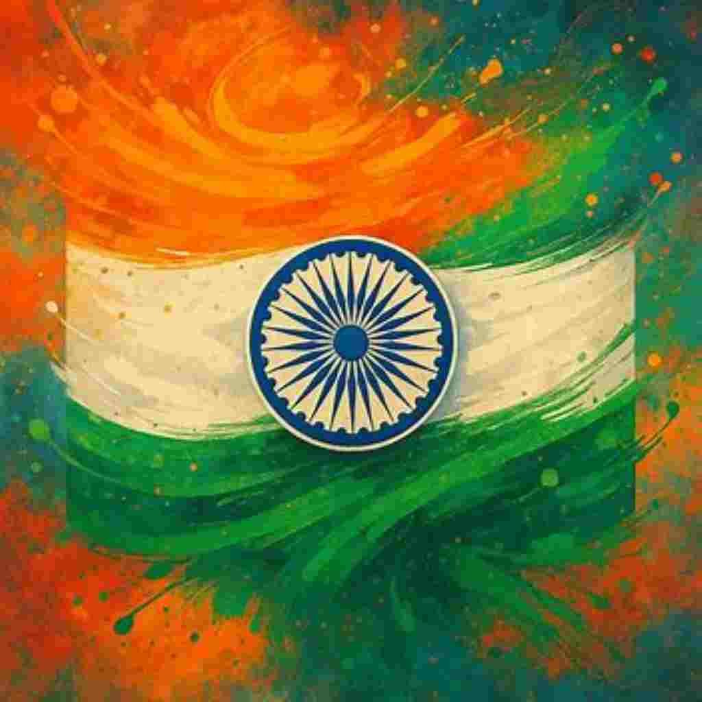 Beautiful Indian Flag DP