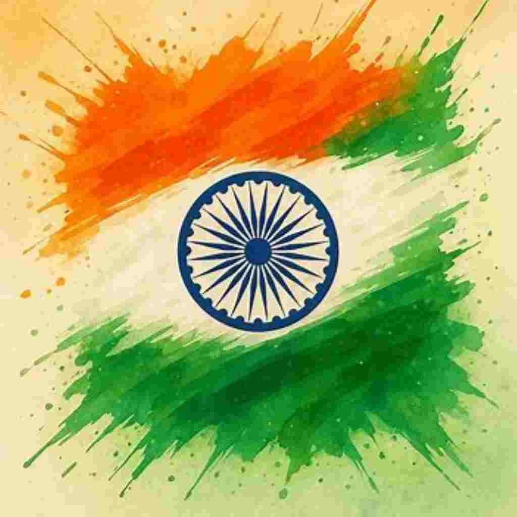 Beautiful Indian Flag DP