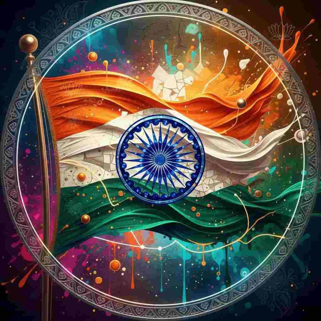 Beautiful Indian Flag DP