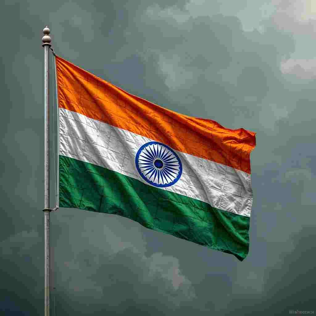 Unique Indian Flag DP