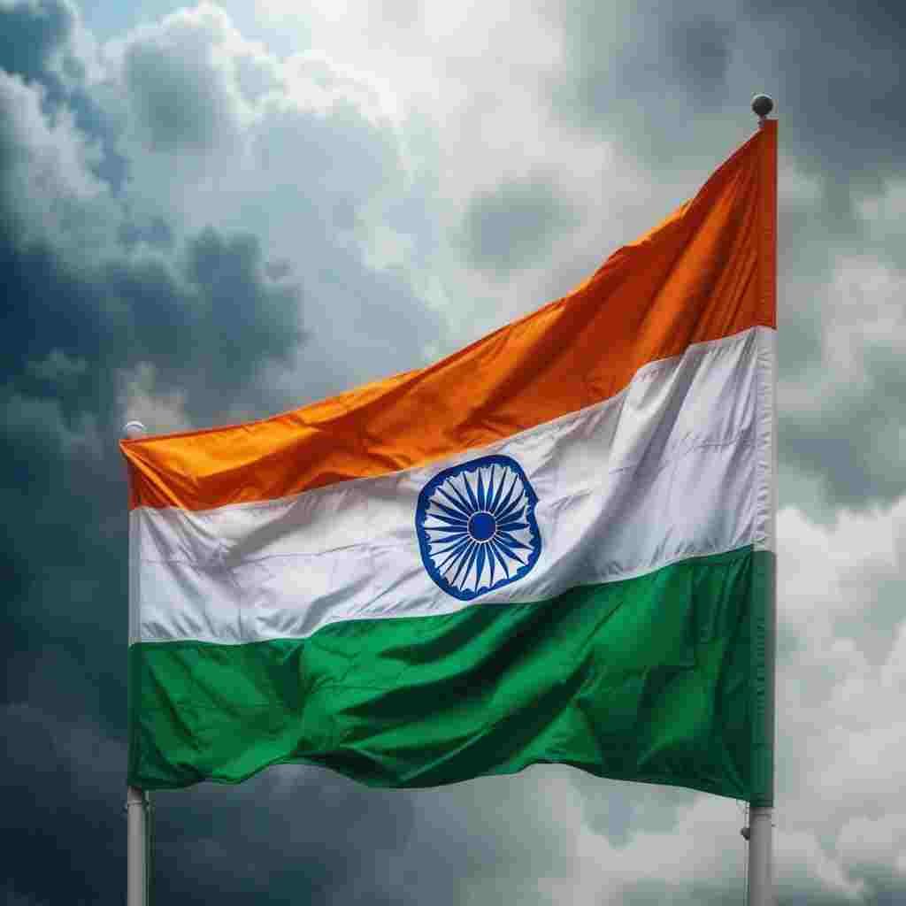 Unique Indian Flag DP