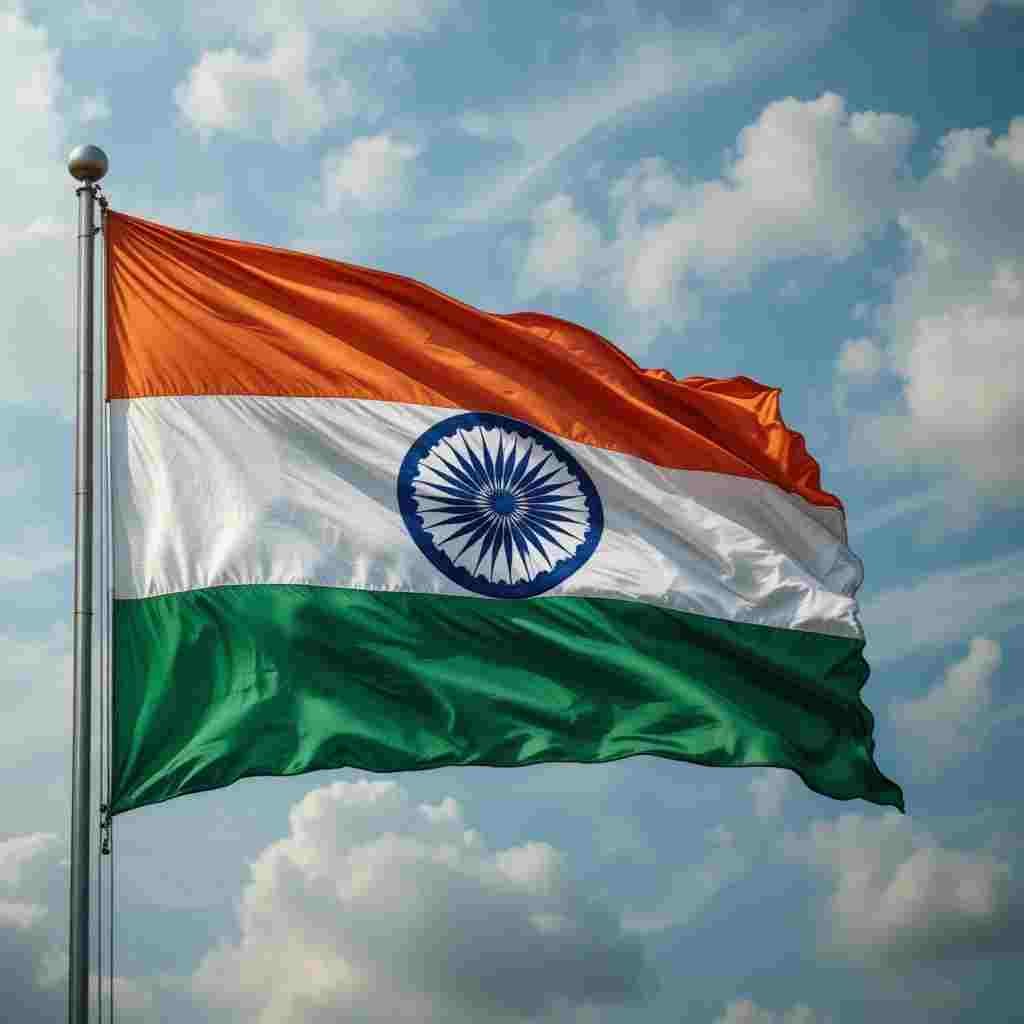 Unique Indian Flag DP