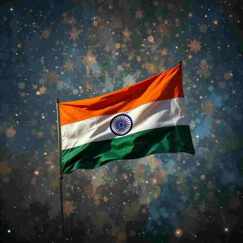 Unique Indian Flag DP