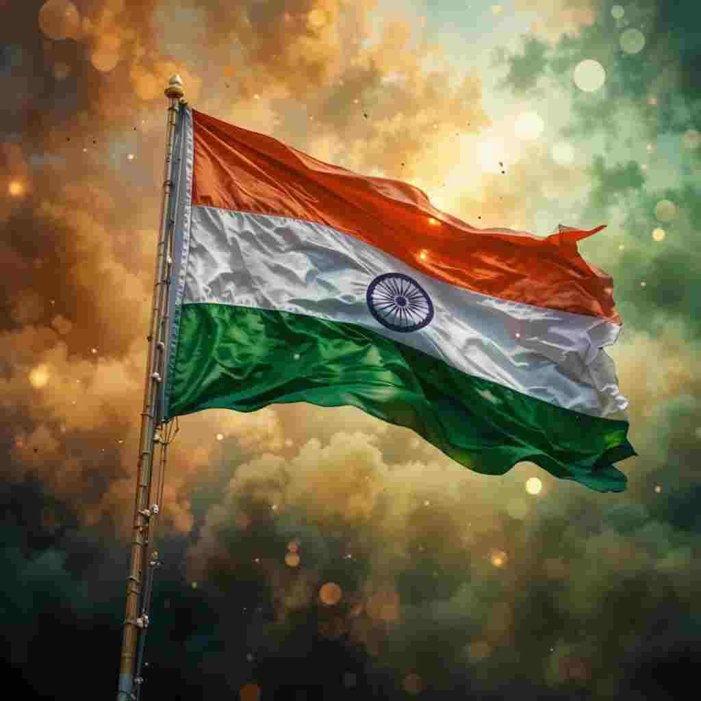 Unique Indian Flag DP